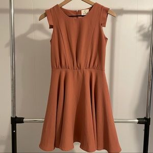 uo pins and needles fit/ flare dress